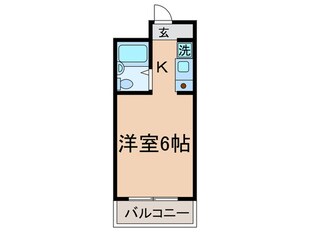 新丸子ハイツの物件間取画像